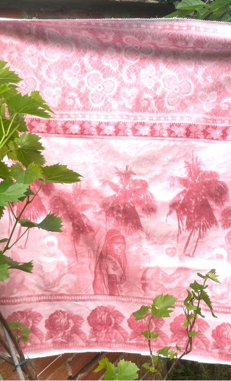 Chute de production. Oasis rose - 3