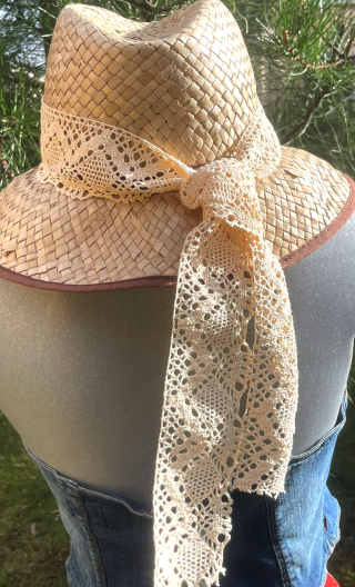 h Bande macramé 6 cm