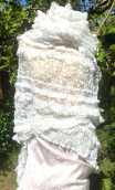 Coupon. Dentelle rubans et sequins - 1