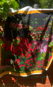 Etude foulard. Coteaux fleuris - 1