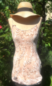 Tunique Lianes beige - 2