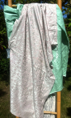 Coupon. Jacquard rose argent - 3