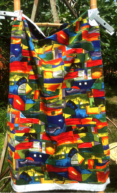 A Coup de cadre. Velours Cubiste - 1