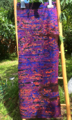 Chute de production. Painting ball prune bleu orange - 1