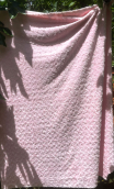 Coupon. Fausse fourrure rose - 2