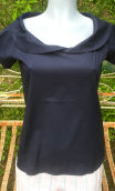 Top Shiva. Coton marine - 2