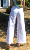 Pantalon Hector. Coton blanc 38 et 40 - 3
