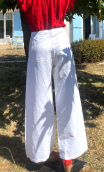 Pantalon Hector. Coton blanc 38 et 40 - 6