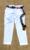 d Pantalon Chinese Gang.  Blanc - 5