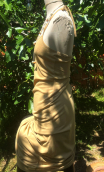 Fond de robe bretelle cou. Jersey curry - 3