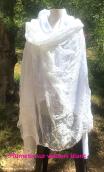 Tulle crush. Plumetis blanc - 1