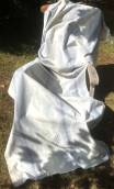 Fausse fourrure gris blanc - 2