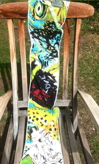 Tirelle. Jersey Peinture