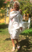 Grand foulard soie dévoré - 4