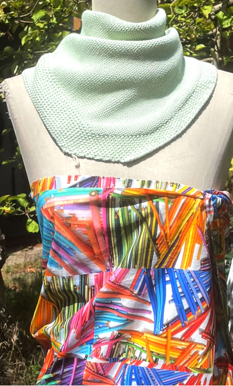 Panneau pull vert tendre - 2