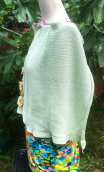 Panneau pull vert tendre - 4