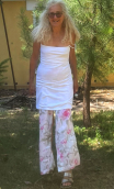 Pantalon Voile coton fleurs - 2