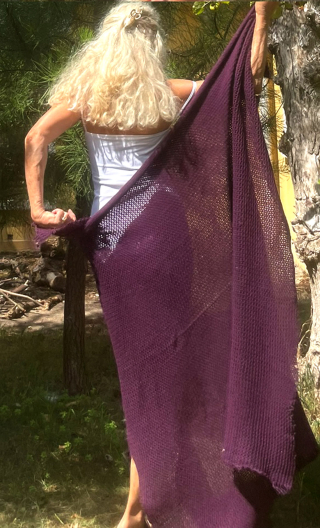 Coupon. Jersey aubergine - 1