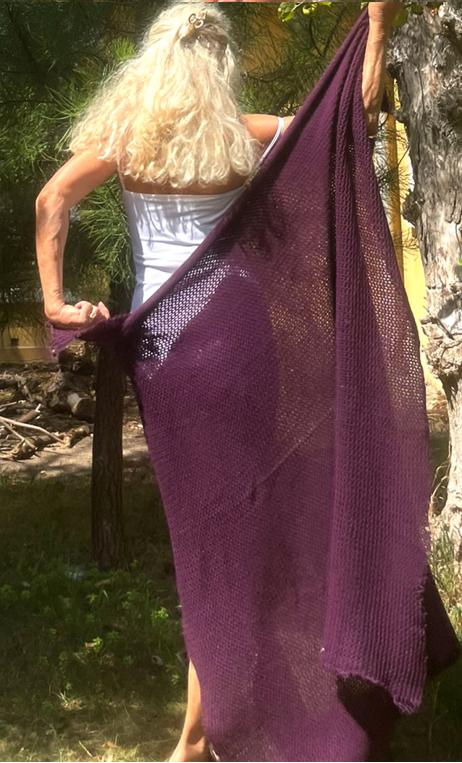 Coupon. Jersey aubergine - 1