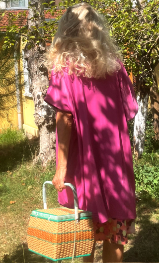 Kimono Indira. Merveilleuses Framboise