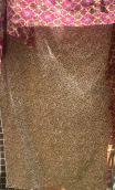 Coupon satin viscose. Mini mini fleurs - 4
