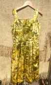 Robe Gala jaune curry. Collection privée - 2