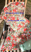 Robe mousseline fleurie vert. Collection privée - 6