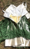 Robe Gala dentelle verte. Collection privée - 7