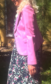 Veste agneau rose. Collection privée - 4