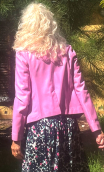 Veste agneau rose. Collection privée - 8