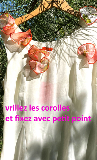 Corolle mousseline et point bourdon - 1