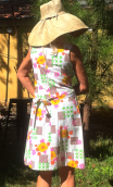 Robe nid d'abeille peps. Collection privée - 1