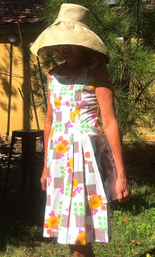Robe nid d'abeille peps. Collection privée - 2