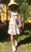 Robe nid d'abeille peps. Collection privée - 3