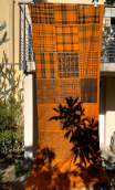 Grand coup de cadre orange brûlé - 1