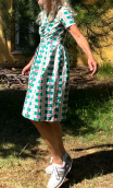 c Robe Carreaux vert. Collection privée - 5