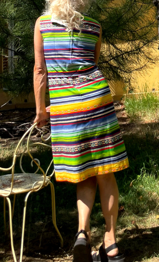 Robe Rayures Provence. Collection privée - 2