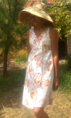 a Robe boutonnée asymétrique. Collection privée - 6