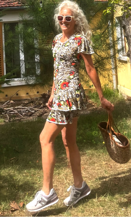 Mini robe jersey Rumba. Collection privée - 3