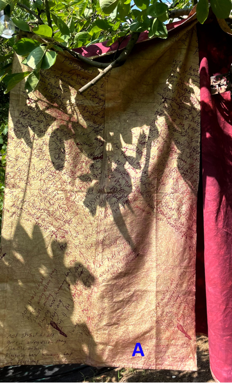 Tissu Roadbook pourpre - 2