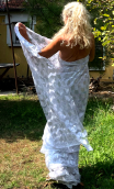 ch Coupon. Lamé zigzag argent - 2