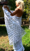 ch Coupon. Lamé zigzag argent - 4