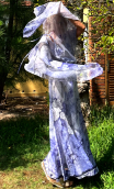 a Robe bretelles mousseline lavande. Collection privée - 2
