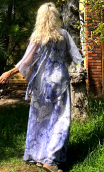 a Robe bretelles mousseline lavande. Collection privée - 4