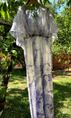 a Robe bretelles mousseline lavande. Collection privée - 9