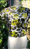 bb Top coton shintzé fleuri vert - 6