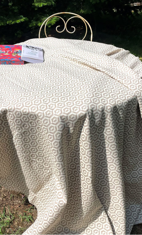 Coupon 275 x 130 cm. Ameublement beige écru - 1