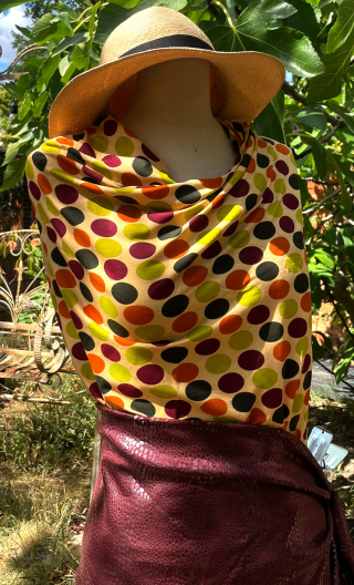Coupon jersey Guinguette anis - 1
