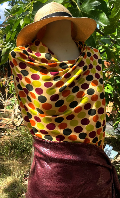Coupon jersey Guinguette anis - 1