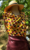 Coupon jersey Guinguette anis - 1